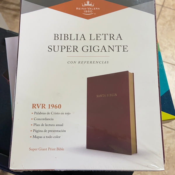 Biblia letra super gigante