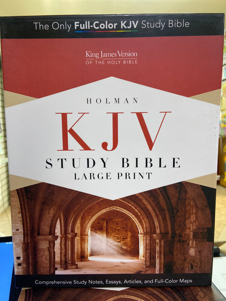 Holman KJV STUDY BIBLE LARGE PRINT