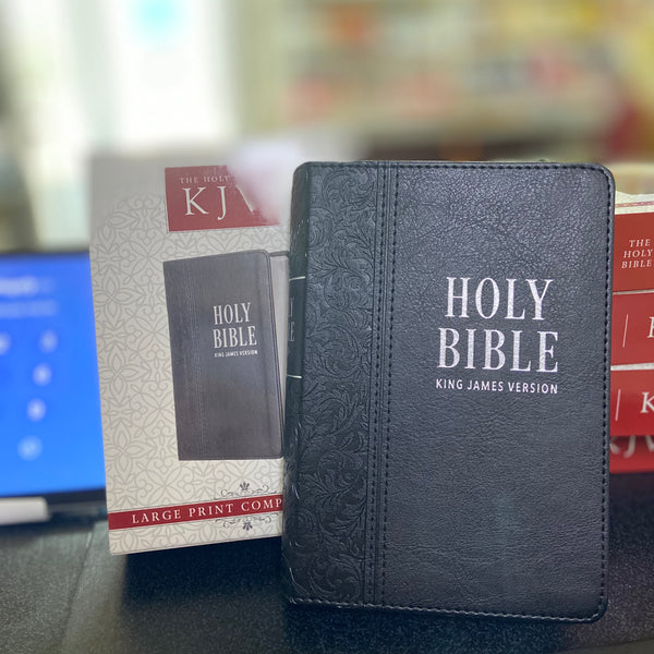 The holy bible KJV large print compact bible