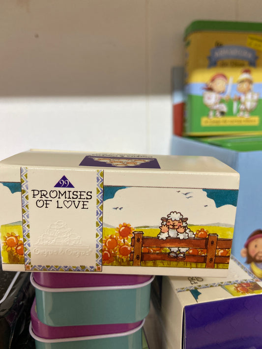 Promises of love cards — available at The Gospel Bookstore