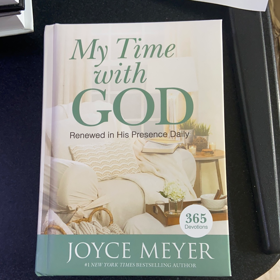My time with God Joyce Meyer — available at The Gospel Bookstore