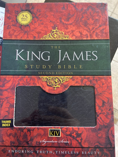 The king james study bible second edition