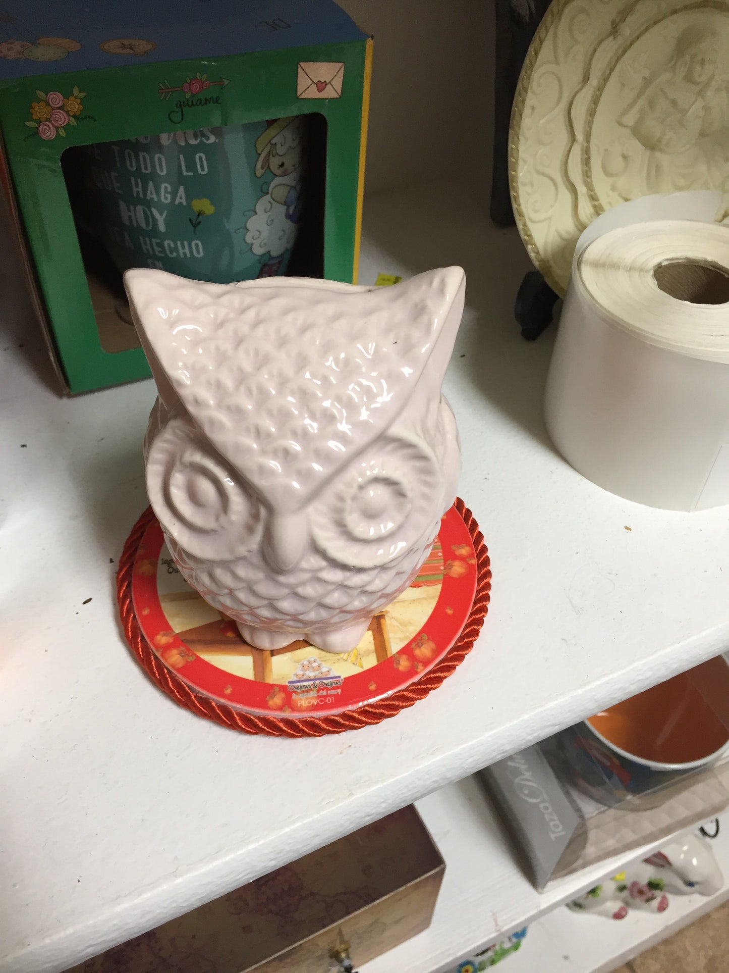 Pink owl bank