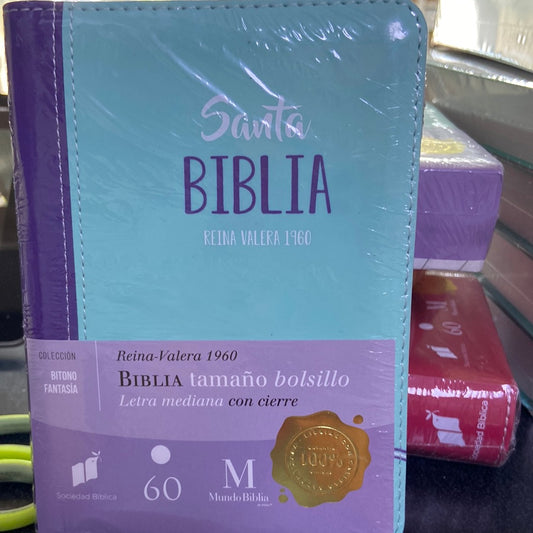 Santa Biblia Reina Valera 1960 tamaño Compacta — disponible en La Librería del Evangelio