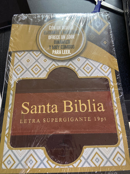 Santa Biblia Letra SuperGigante 19pt Reina Valera 1960