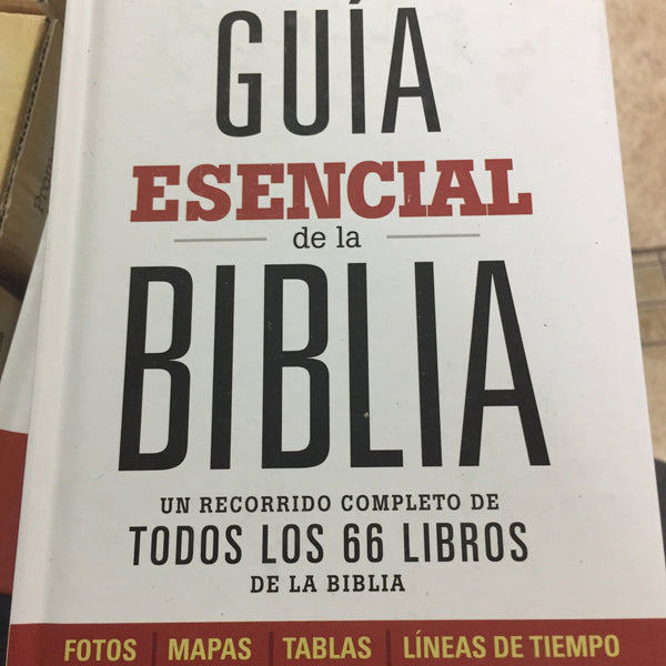 Guía esencial de la Biblia un recorrido completo de todos los 66 libros  de la biblia