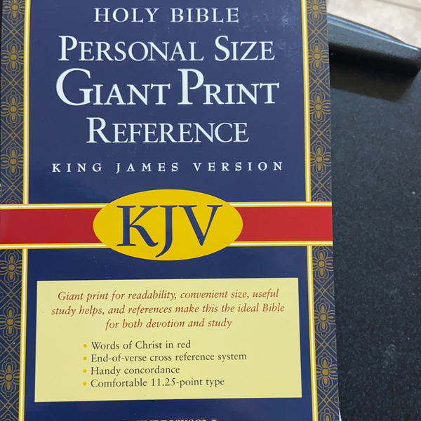 KJV BIBLE GIANT PRINT