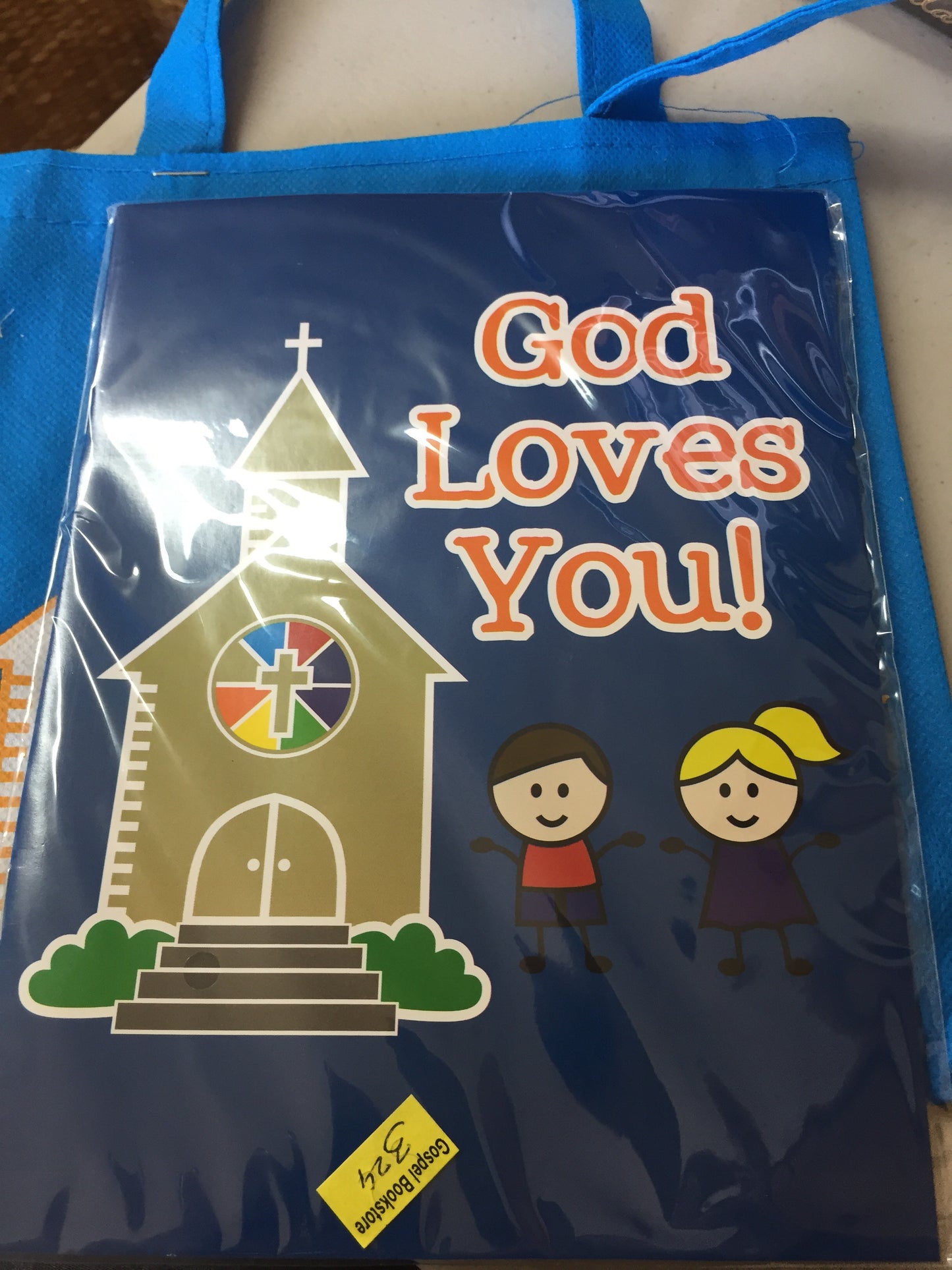 God loves you coloring book