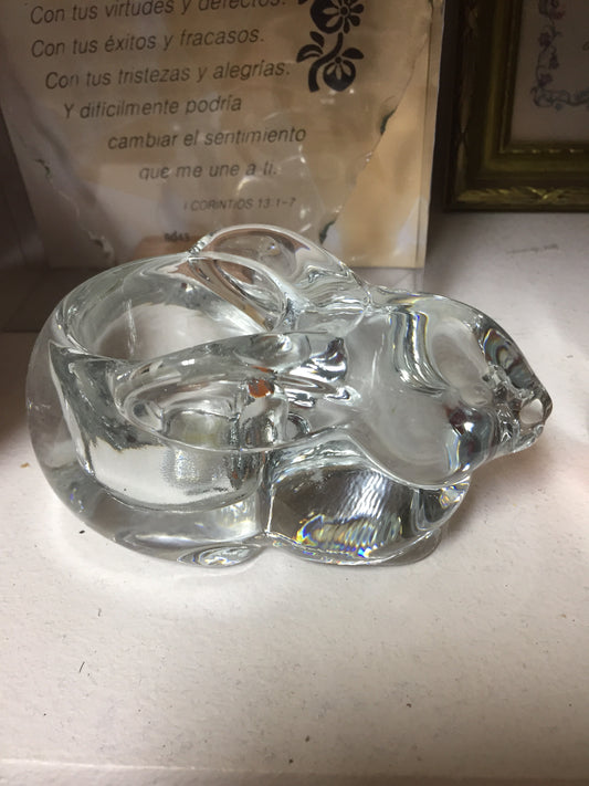 Bunny candle holder — available at The Gospel Bookstore