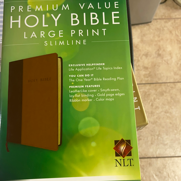 Premium Value Holy Bible Large Print NLT