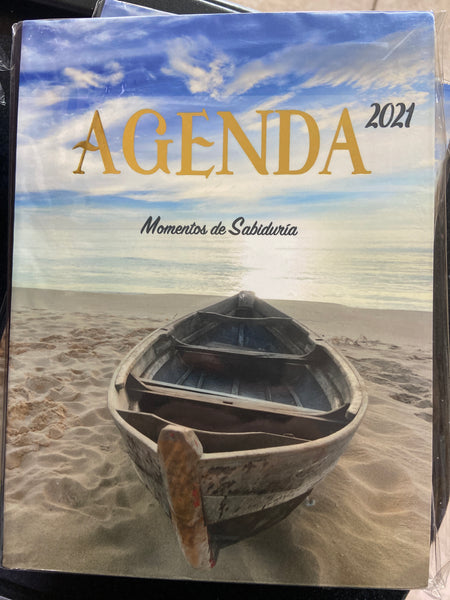 Agenda 2021  Momentos de Sabiduria con un pensamiento motivador para cada dia del año
