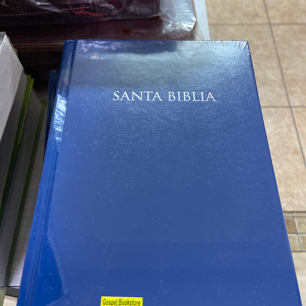 Santa biblia azul