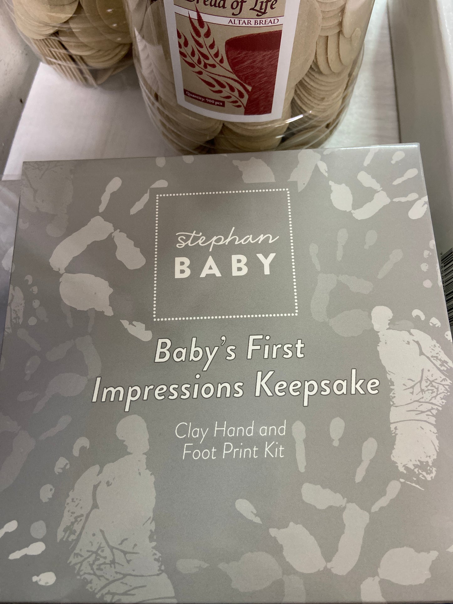 Baby's first impressions keepsake