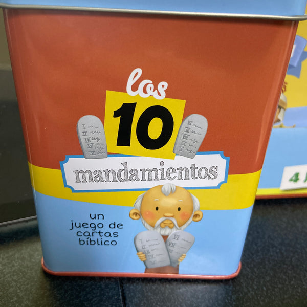 Los 10 mandamientos un juego de cartas bíblico