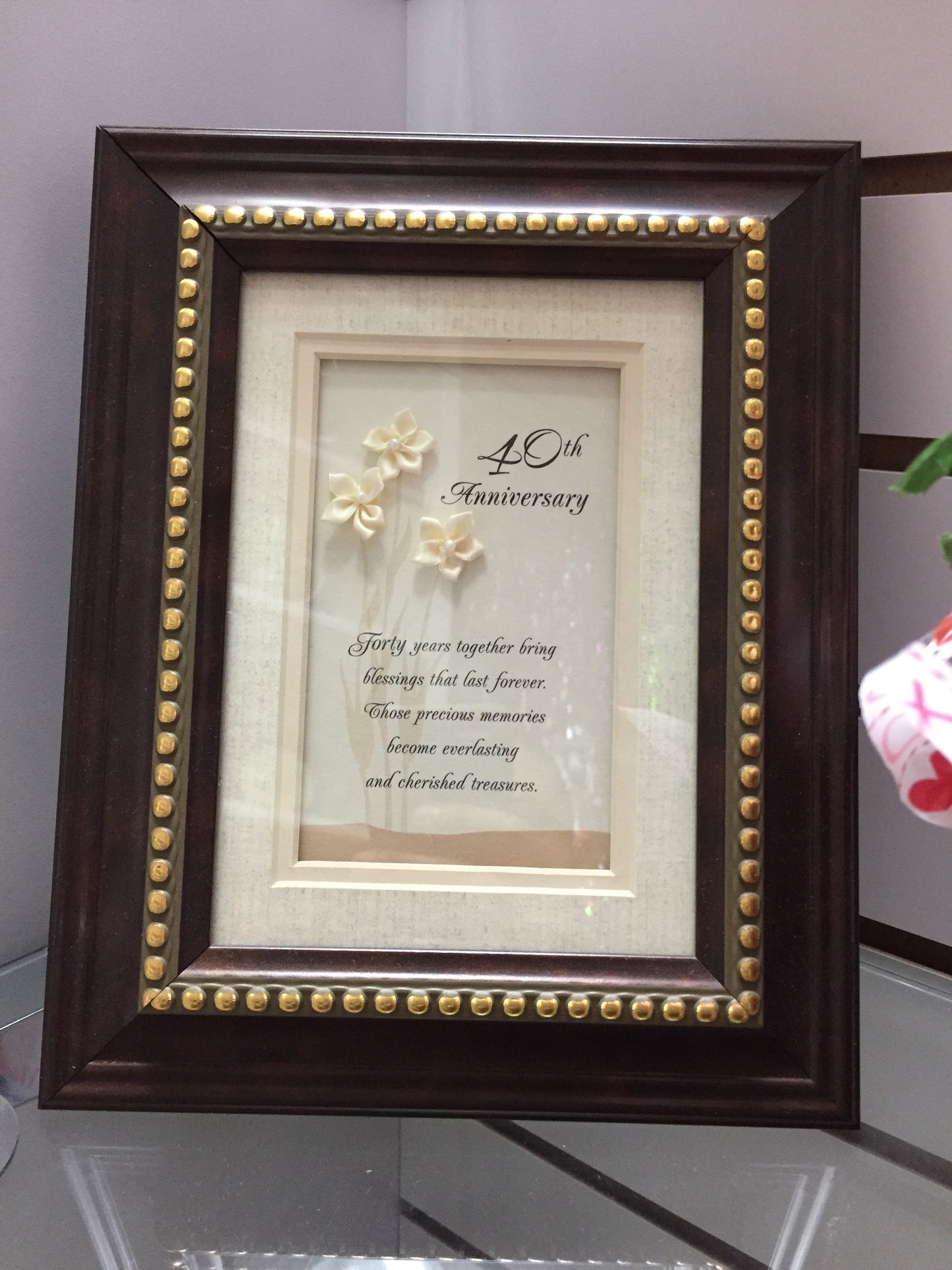 Photo frame 40th Anniversary