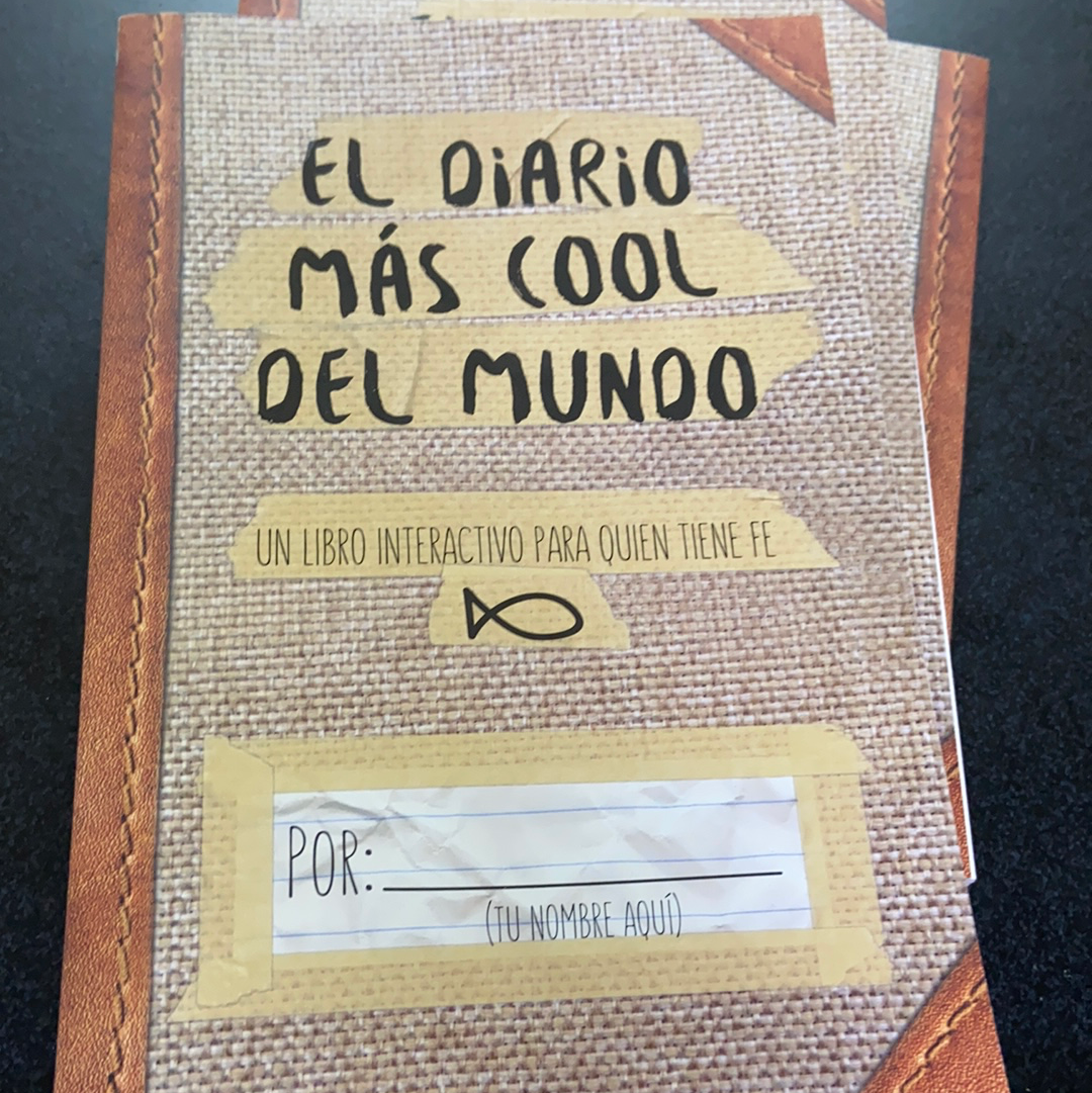 El diario más cool del mundo. Un libro interactivo para quien tiene fe — disponible en La Librería del Evangelio