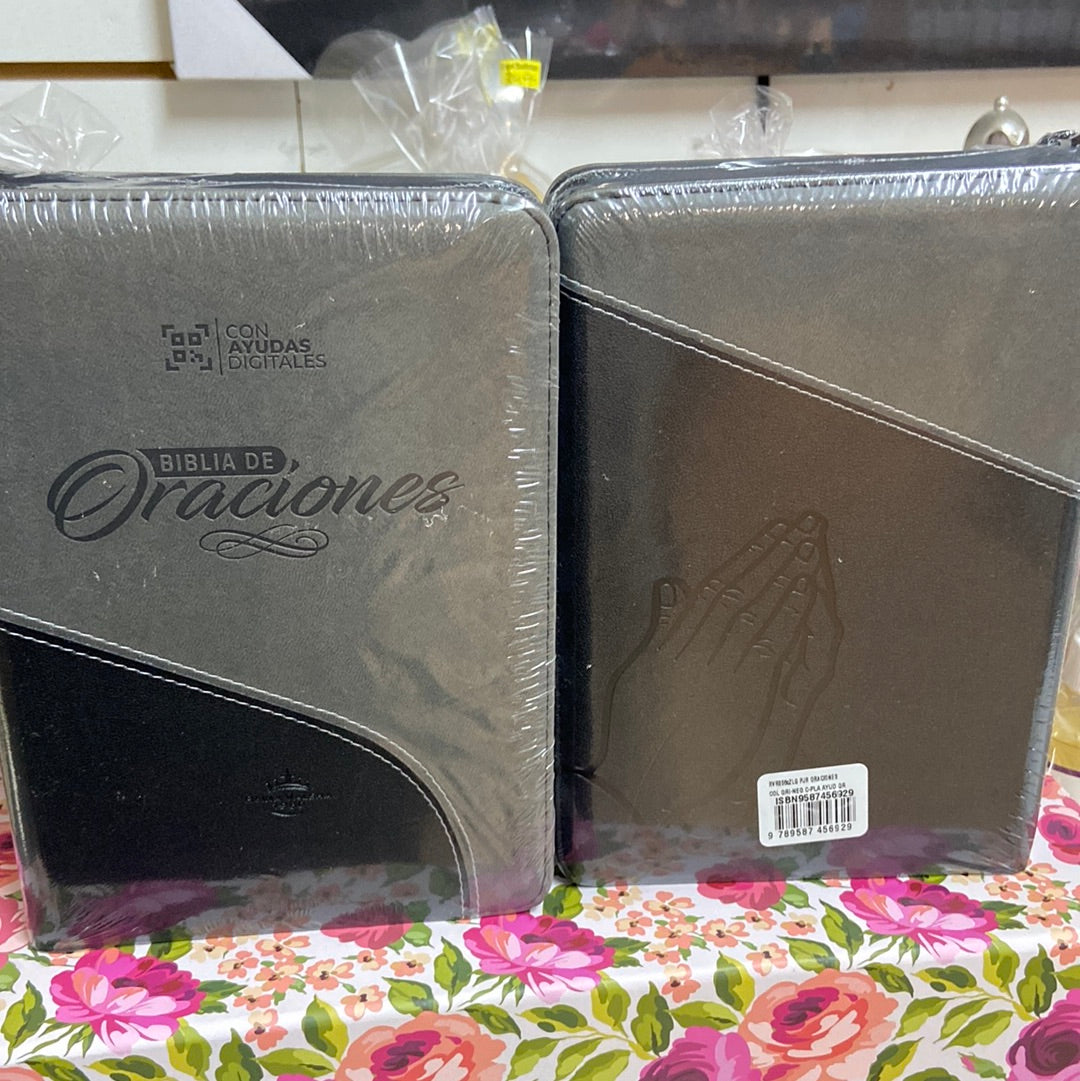 Biblia de oraciones letra grande — disponible en La Librería del Evangelio