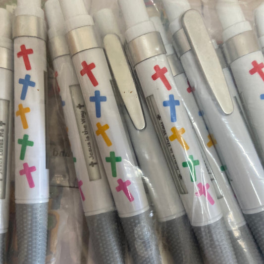 Pen mensaje — available at The Gospel Bookstore