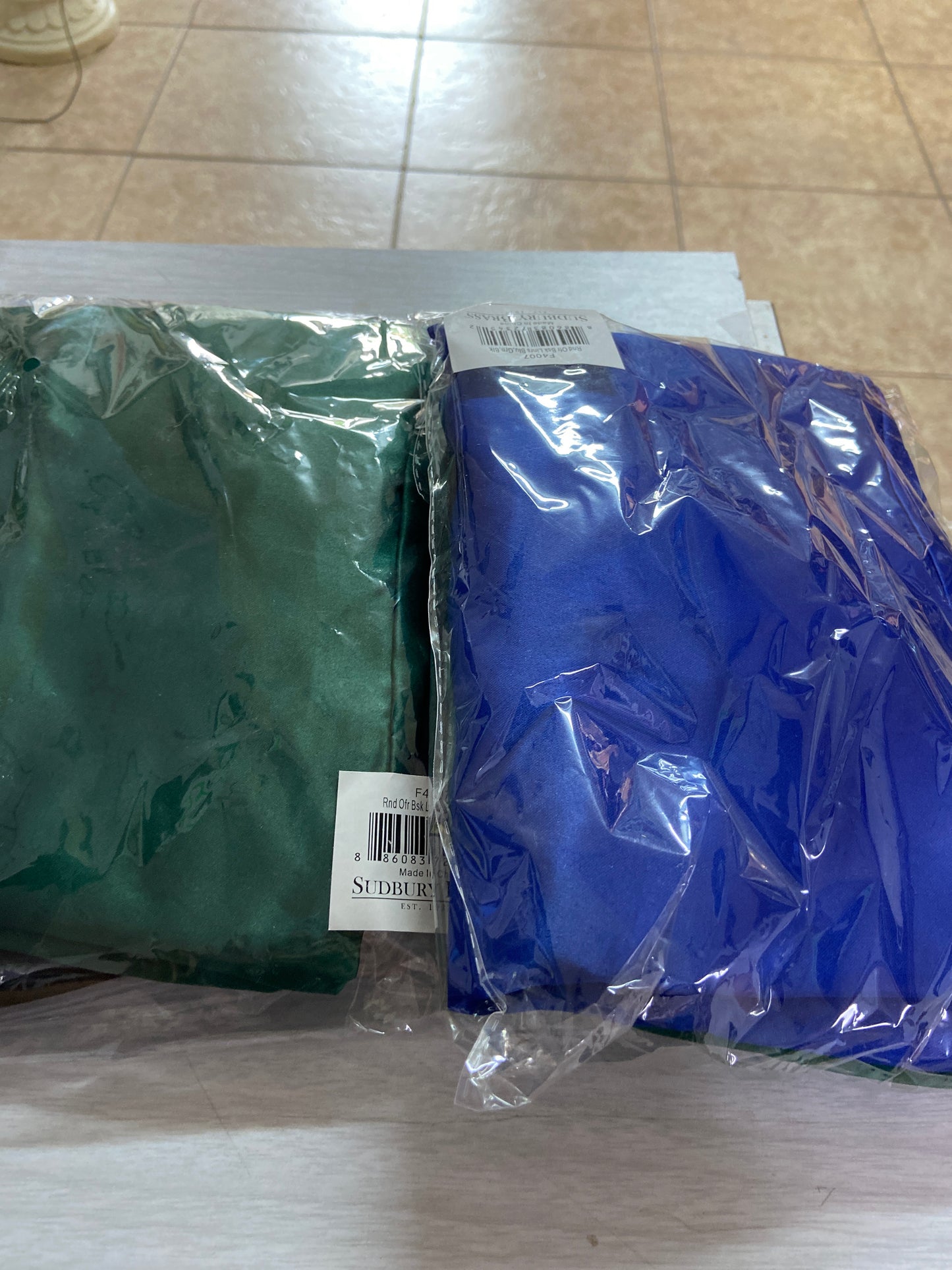 Round basket liners — available at The Gospel Bookstore