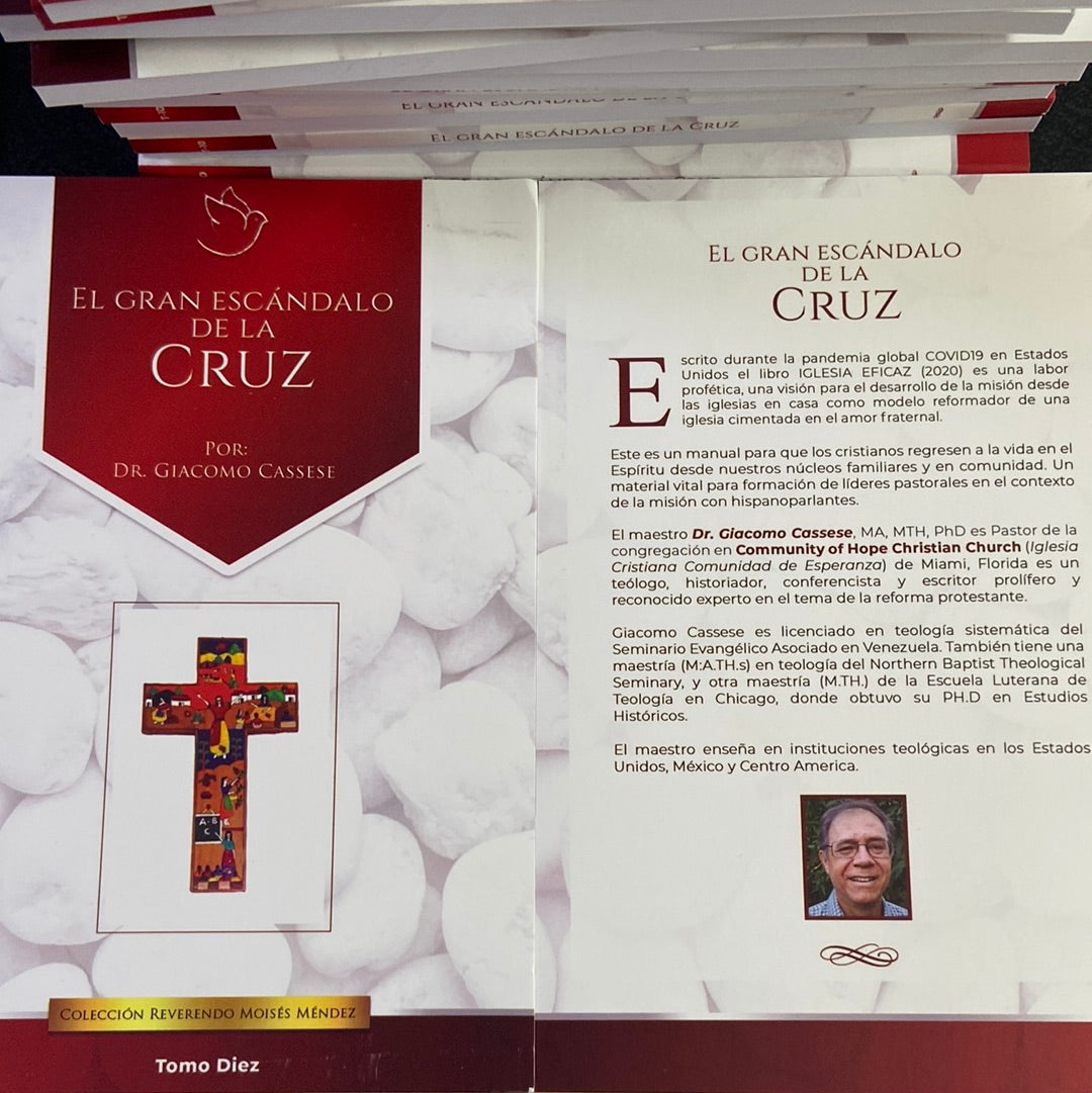 El Gran Escandalo de la Cruz Dr Giacomo Cassese — disponible en La Librería del Evangelio