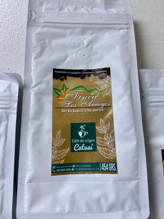 CAFE 100% Guatemalteco — available at The Gospel Bookstore