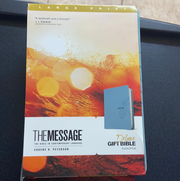 The Message the bible in contemporary language