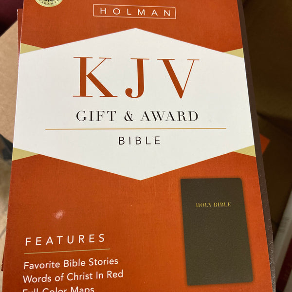 Kjv gift & award bible Holman