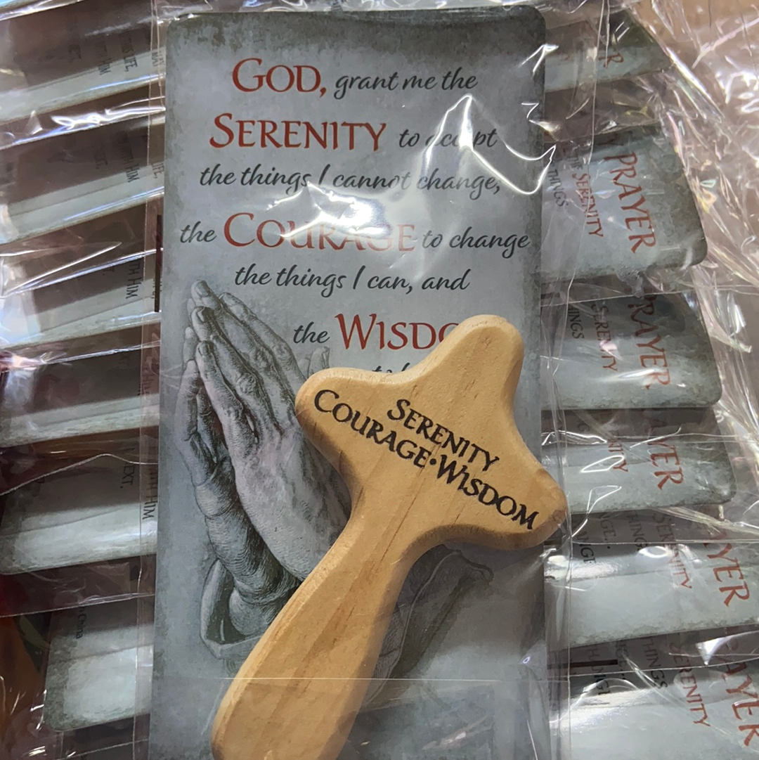 Serenity courage wisdom — available at The Gospel Bookstore
