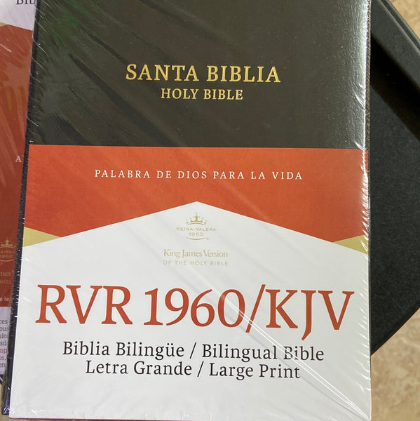 Biblia bilingue letra grande