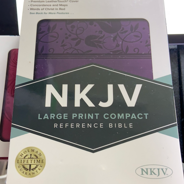 NKJV LARGE PRINT COMPACT REFERENCE BIBLE