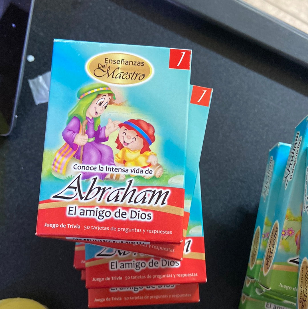 Abraham enseñanzas del maestro tarjetas volumen 1 — disponible en La Librería del Evangelio