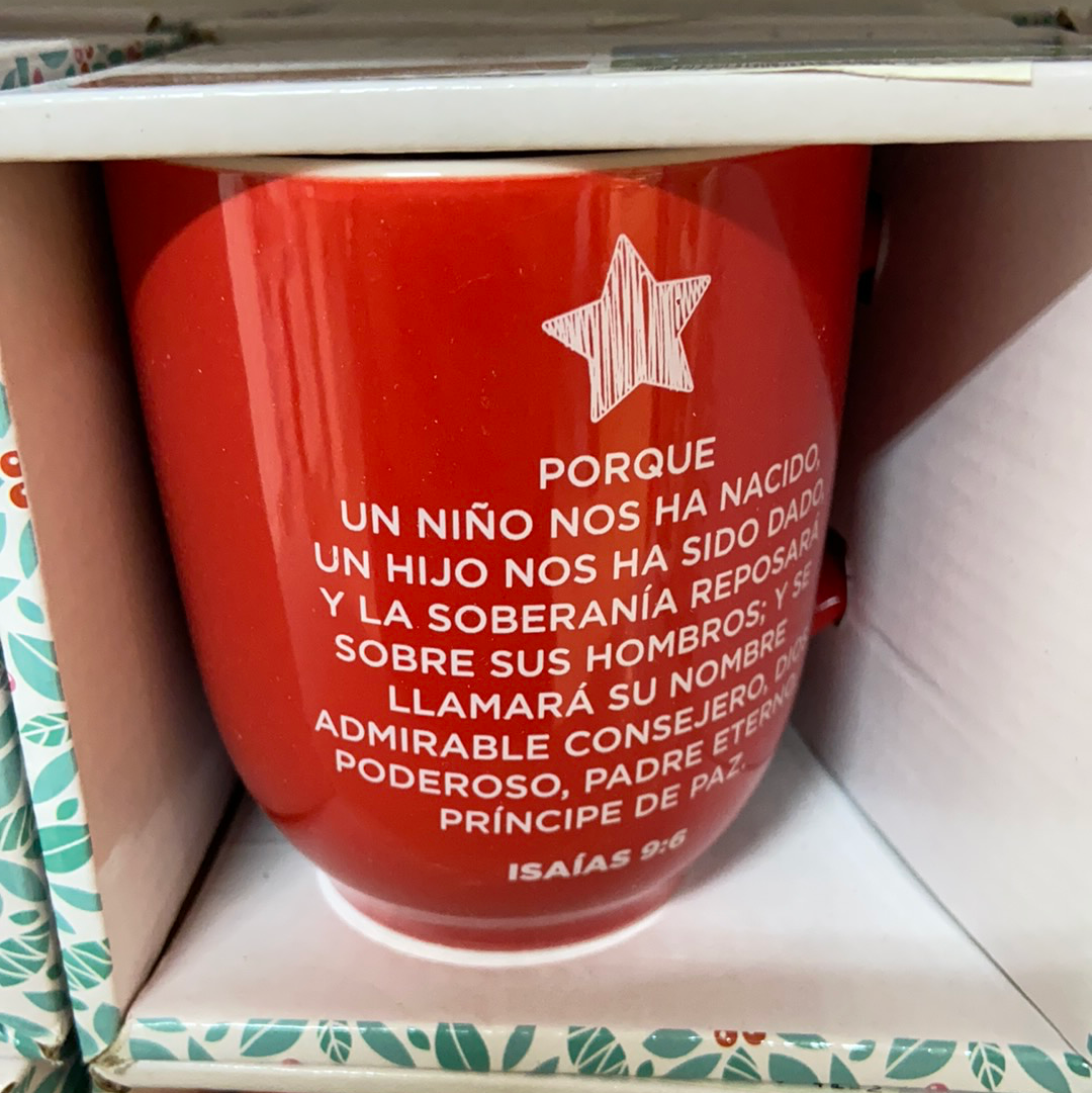 Taza navidad