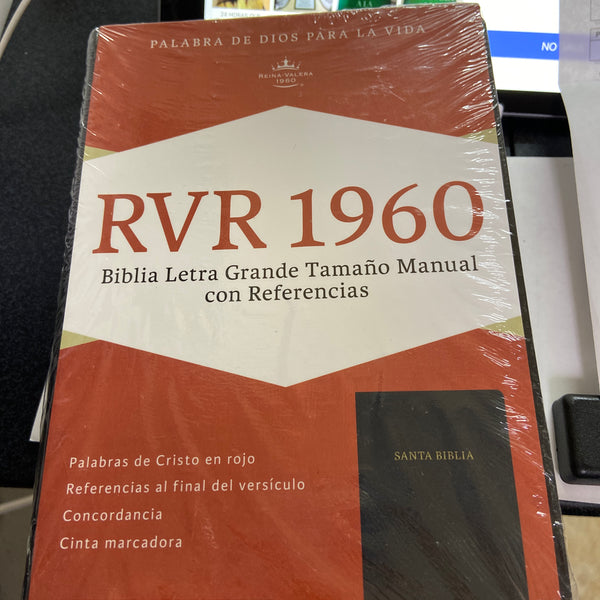 Biblia Rvr y 1960 letra grande