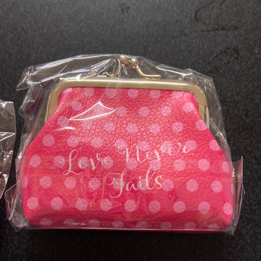 Coin purse — available at The Gospel Bookstore