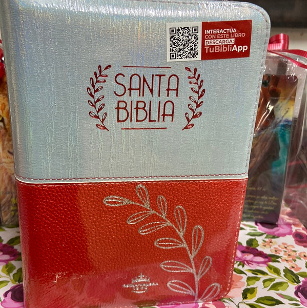 Santa Biblia Manual con zipper Reina Valera 1960