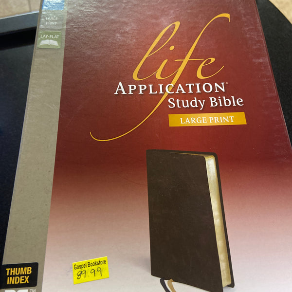Life Application STUDY BIBLE LARGE PRINT NIV