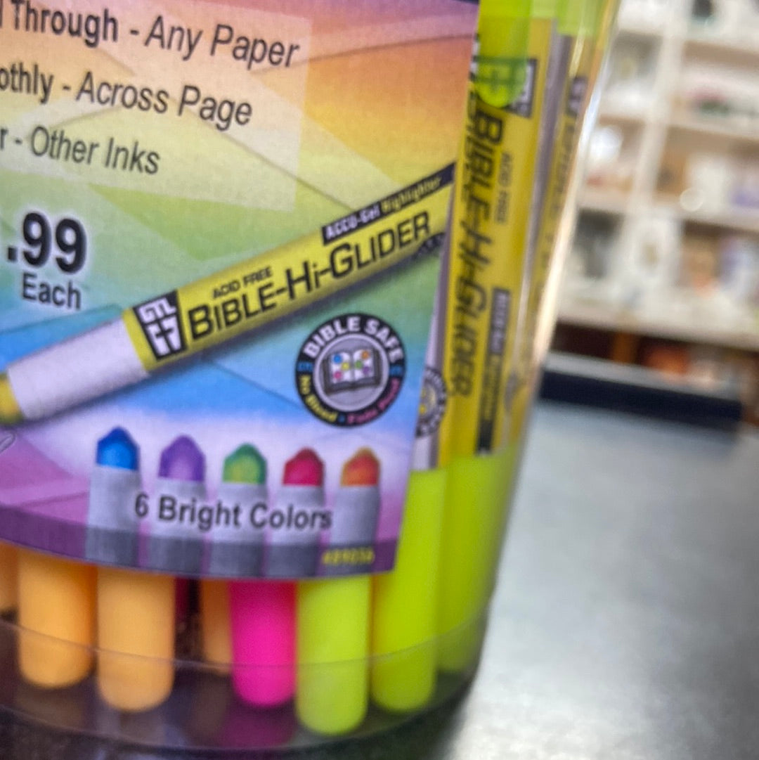 Accu Gel Highlighters yellow