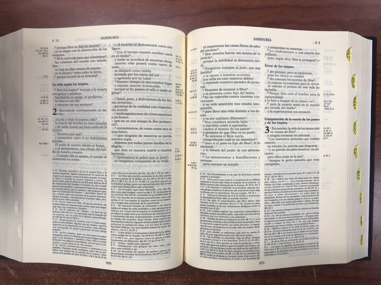 Biblia De Jerusalen Con Indice EDICION Revisada Tapa Vinil Azul Catolica — imagen 2, La Librería del Evangelio